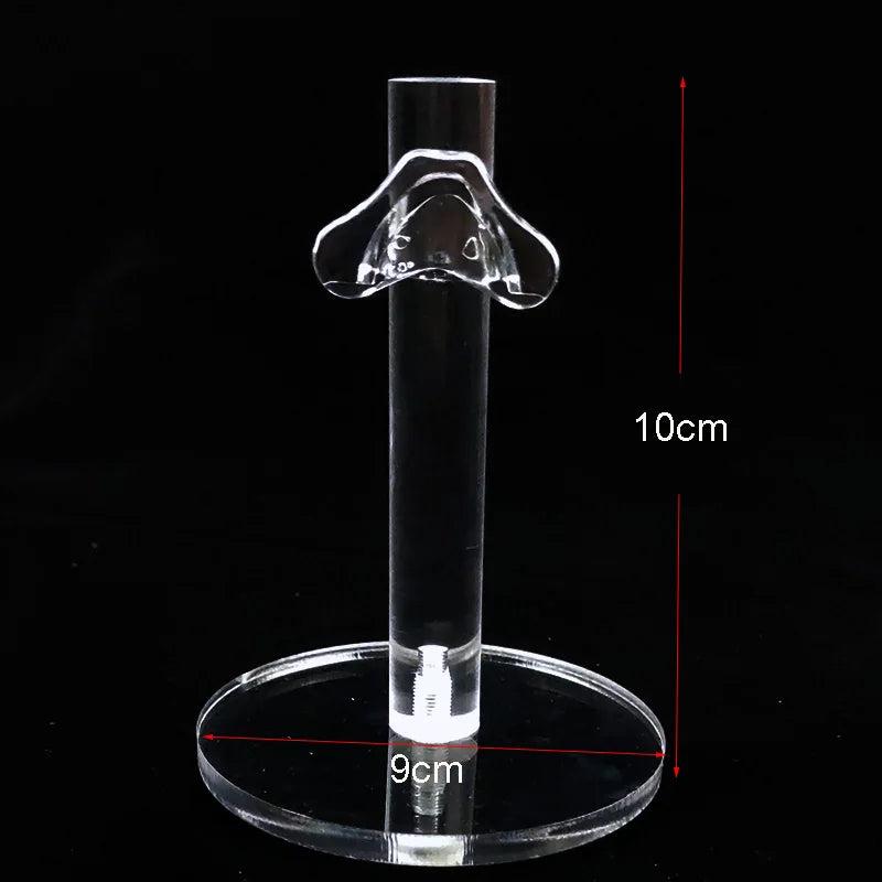 Acrylic Clear Glasses Stand for Sunglasses Eyeglasses Display Holder Case