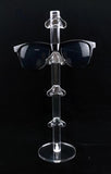Acrylic Clear Glasses Stand for Sunglasses Eyeglasses Display Holder Case