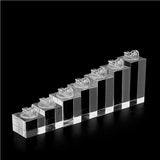 7Pcs Finger Ring Display Stand Holder Home Jewelry Shop Different Height