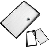 36 Slots Ring Jewelry Display Storage Box Tray Showcase Earring Holder