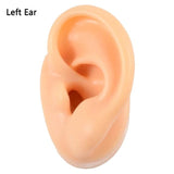 Silicone Ear Model Practice Piercing Tools Earring Display