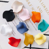 20pcs Mixed Resin Enamel Leaf Charm Pendant for Earring DIY Jewelry Making