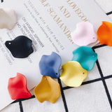 20pcs Mixed Resin Enamel Leaf Charm Pendant for Earring DIY Jewelry Making