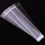 100Pcs Clear OPP Plastic Transparent Jewelry Packaging Bags