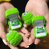 Frog Ring Box Couple Engagement Wedding Birthday Gift