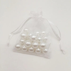 100pcs Organza Bags Drawstring Jewelry Packaging Bags 7x9 10x15 20x30cm