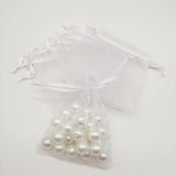 100pcs Organza Bags Drawstring Jewelry Packaging Bags 7x9 10x15 20x30cm
