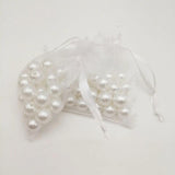 100pcs Organza Bags Drawstring Jewelry Packaging Bags 7x9 10x15 20x30cm