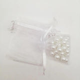 100pcs Organza Bags Drawstring Jewelry Packaging Bags 7x9 10x15 20x30cm