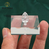 Acrylic Square Jewelry Display Stand for Piercings