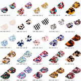 Tortoise Shell Dangle Earrings Charm Acrylic Pendants