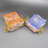 100pcs Rose Love Gift Bag Jewelry Packaging Organza Storage Pouches