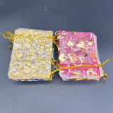 100pcs Rose Love Gift Bag Jewelry Packaging Organza Storage Pouches