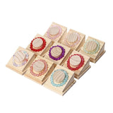 Wooden Bracelet Jewelry Wrist Watch Display Rack Holder