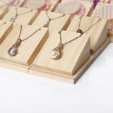 Wooden Bracelet Jewelry Wrist Watch Display Rack Holder