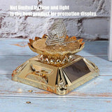 Rotating Turntable Jewelry Display Stand Holder Necklace Tray