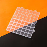 28 Compartment Plastic Container for Jewelry Making Findings Storage