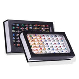 100 Slot Ring Display Tray Organizer Jewelry Earrings Holder Storage Box