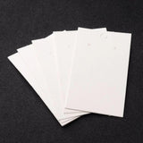 100Pcs Paper Earring Card with Three Holes Jewelry Display Card
