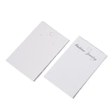 100Pcs Paper Earring Card with Three Holes Jewelry Display Card