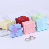 12pcs Multi-color Jewelry Packaging Box Earrings Ring Gift Holder