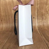 10 Pcs Ribbon Paper Bag Handbag Jewelry Bead Charm Bracelet Necklace