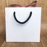 10 Pcs Ribbon Paper Bag Handbag Jewelry Bead Charm Bracelet Necklace