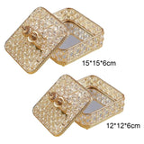 Crystal Jewelry Box Rectangle Earrings Wedding