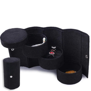 3 Layer Rotating Jewelry Box Ring Organizer Holder