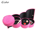 3 Layer Rotating Jewelry Box Ring Organizer Holder