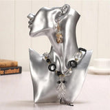 Resin Portrait Earring Necklace Display Stand Jewelry Stand