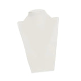 PU Leather Necklace Display Stand Pendant Chain Organizer for Retail Stores