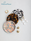 Tiny Tortoiseshell Acetate Ring Dish Bridesmaid Gift