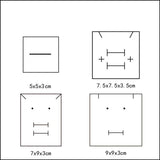 24pcs Cardboard Jewelry Set Box Ring Necklace Bangle 3 Sizes