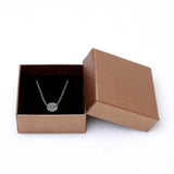 24pcs Cardboard Jewelry Set Box Ring Necklace Bangle 3 Sizes