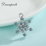 Snowflake Charms Earrings/Necklaces Christmas Rhinestone