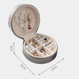 Travel Jewelry Case Box Portable Storage Organizer Earring Holder