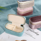 Water Proof Jewelry Bag Mini Velvet Ring Box Earrings Storage Box