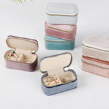 Water Proof Jewelry Bag Mini Velvet Ring Box Earrings Storage Box