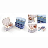 Water Proof Jewelry Bag Mini Velvet Ring Box Earrings Storage Box