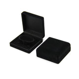Red/Black Velvet Coated Bangle Bracelet Gift Box