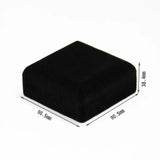 Red/Black Velvet Coated Bangle Bracelet Gift Box