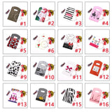 100pcs Plastic Small Jewelry Pouches Bags Wedding Candy Gift 9*15cm