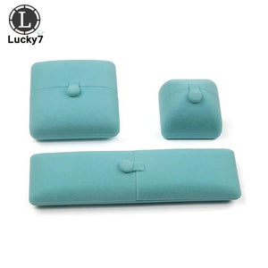 Light Double Open Jewelry Box Wedding Ring Surprise Organizer