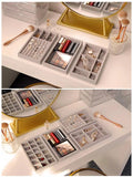 High Velvet Jewelry Drawer Smart Storage Tray
