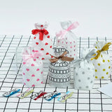 50 Pack Small Gift Packaging Bag Christmas Year Plastic