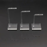 3pcs Clear Acrylic Earring Display Stand Jewelry Showcase Organizer Holder