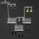 3pcs Clear Acrylic Earring Display Stand Jewelry Showcase Organizer Holder