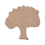 100pcs Tree Earring Display Cards 55x57 mm