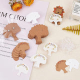 100pcs Tree Earring Display Cards 55x57 mm
